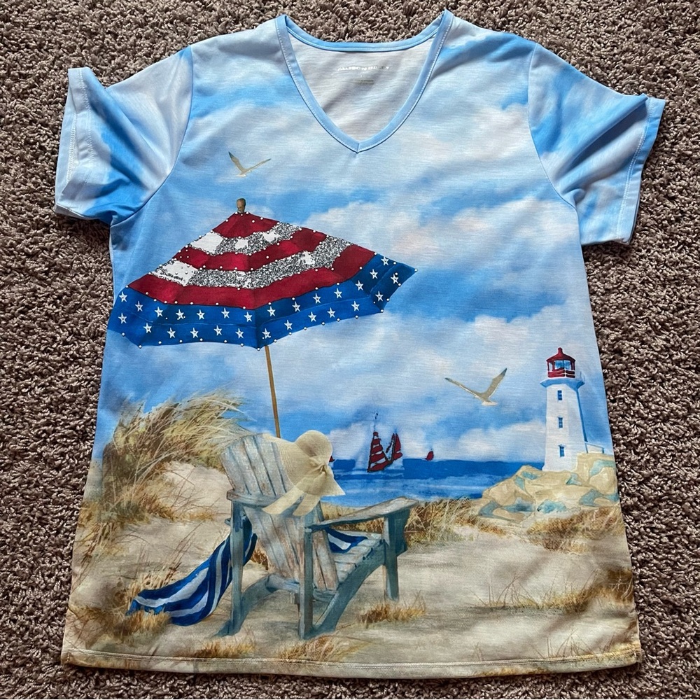 Americana Beach T-Shirt
